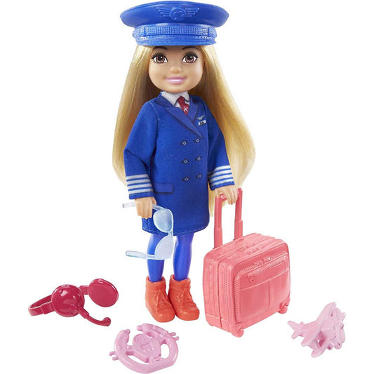 Barbie Chelsea Can Be Career Doll With Career Themed Outfit & Accessories