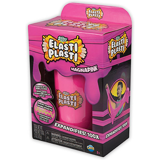 ElastiPlasti ORB Slimy Slime Kit Pots for Giant Bubbles - Pink