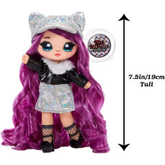 Na!Na!Na! Surprise 2-in-1 Soft Fashion 7.5in Doll & Metallic Purse Glam Series