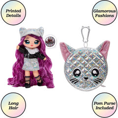 Na!Na!Na! Surprise 2-in-1 Soft Fashion 7.5in Doll & Metallic Purse Glam Series