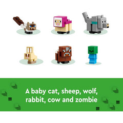 LEGO Minecraft 21253 The Animal Sanctuary Building Toys