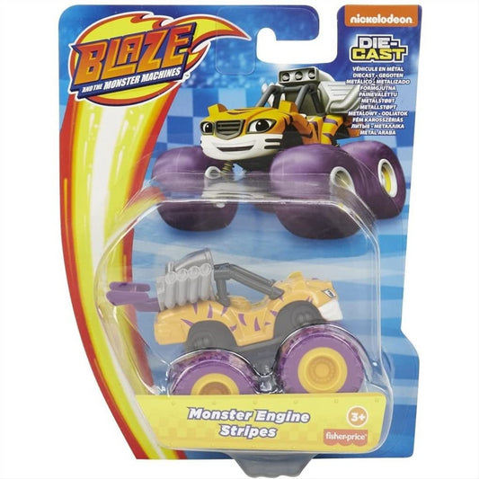 Fisher-Price Blaze and the Monster Machines Monster Engine Stripes Diecast - Maqio