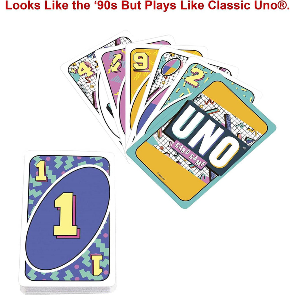 UNO Iconic Series 1990'S Card Game - Maqio