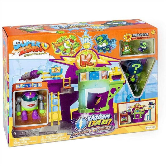 Super Zings Kazoom Lab Professor K vs Enigma Play Set - Maqio