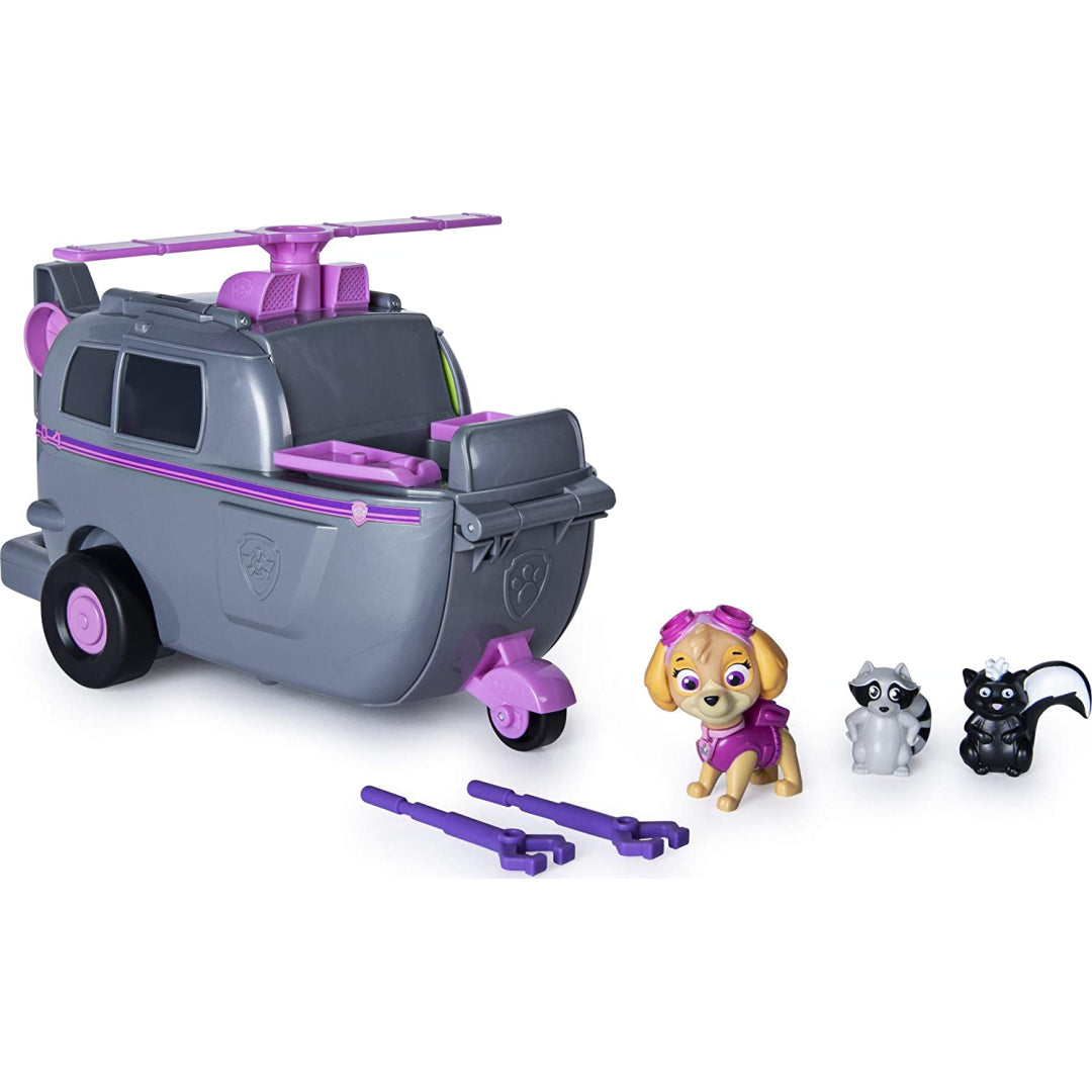 Paw Patrol Skyeâ€™s Ride N Rescue 2-in-1 Transforming Playset and Helicopter - Maqio