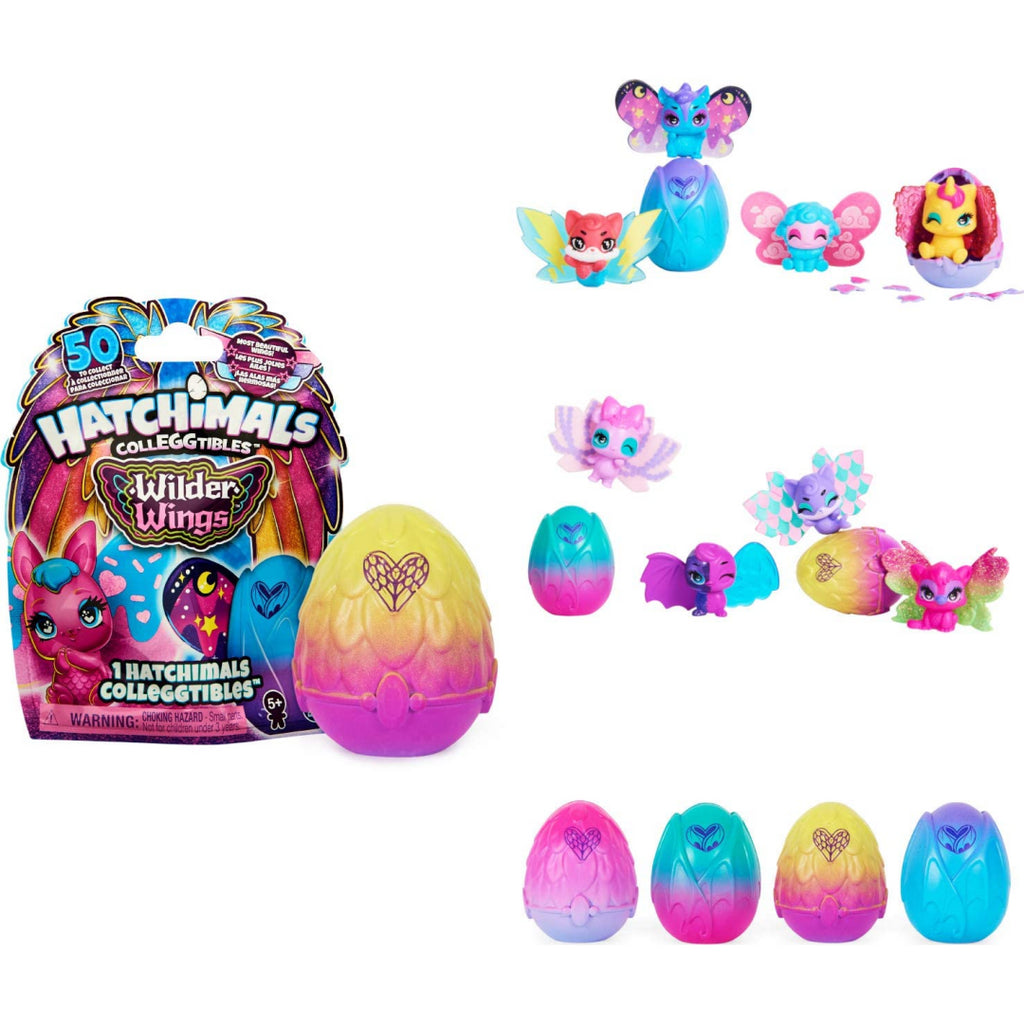 Hatchimals CollEGGtibles Wilder Wings 1 Pack Blind Bag - Maqio