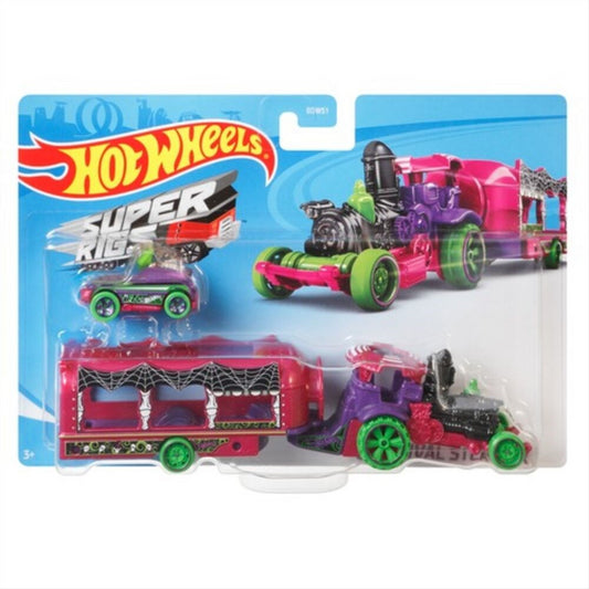 Hot Wheels Super Rigs Car-Nival Steamer - Maqio