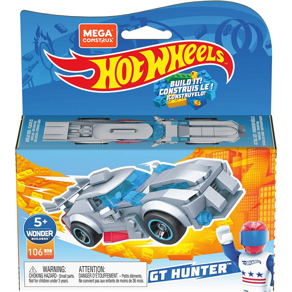 Mega Construx Hot Wheels GT Hunter Vehicle - Maqio
