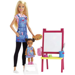 Barbie Art Teacher Doll & Accessories Playset GJM29 - Maqio