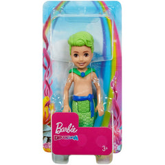 Barbie Dreamtopia Chelsea Merboy Doll with Green Hair and Tail GJJ91 - Maqio
