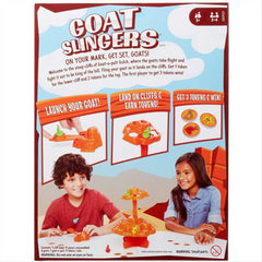 Goat Slingers Kids Game With Cliff Tower & Launcher - Maqio