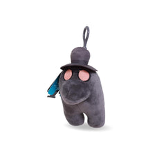 Official & Fully Licensed Among Us Clip On Plush Grey - Maqio