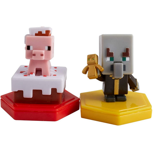 Minecraft Earth Pigging Out Pig & Undying Evoker 2 Pack (GKT41) - Maqio