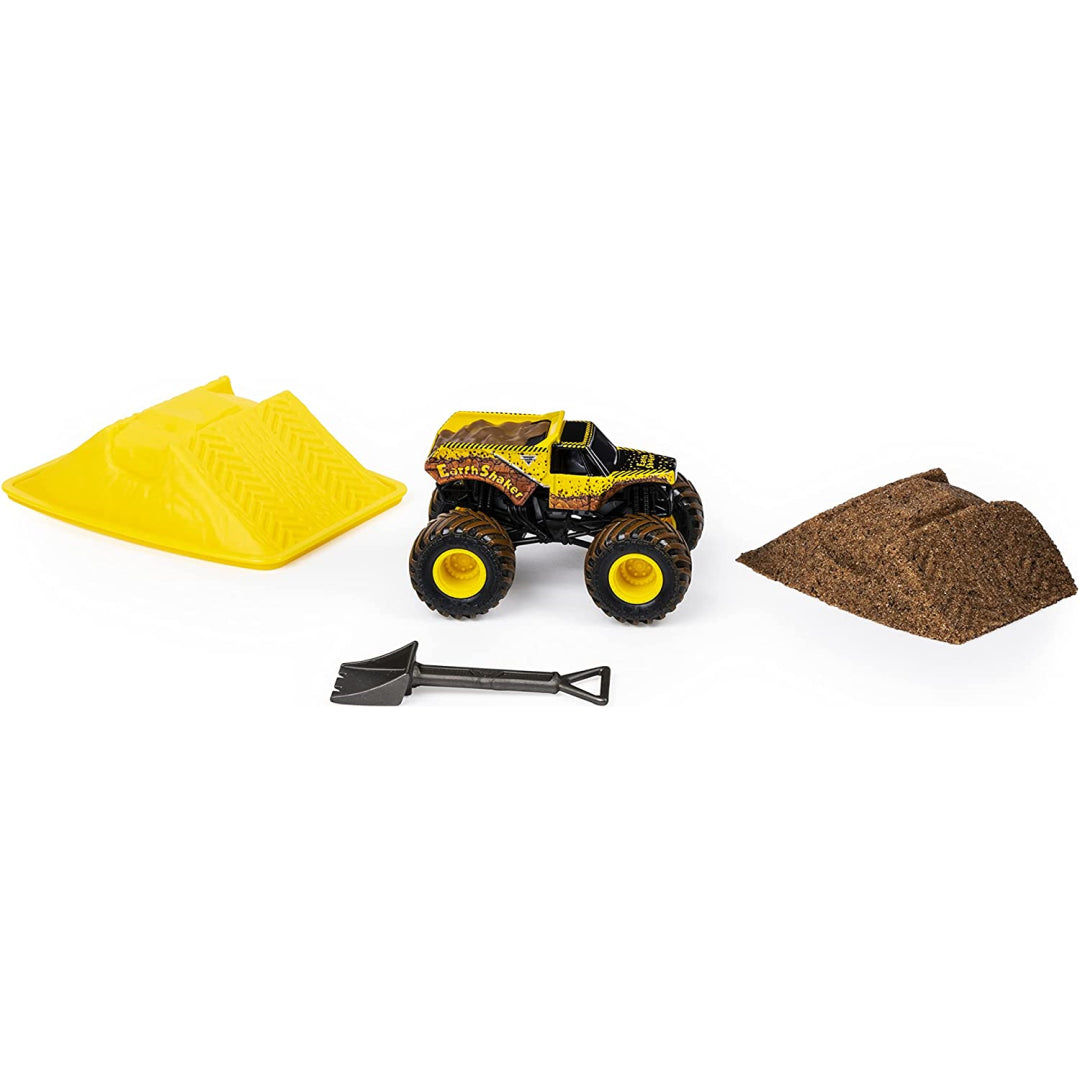 Monster Jam Kinetic Sand Monster Dirt Starter Set - Earth Shaker - Maqio
