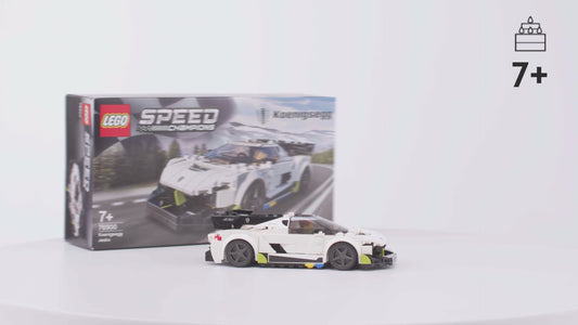 Lego 76900 Speed Champions Koenigsegg Jesko Racing Sports Car & Minifigure