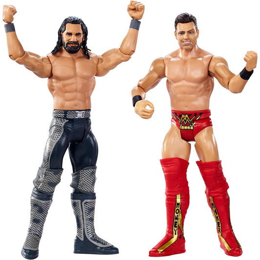 WWE Wrestlemania Battle Pack with Two 6-inch Figures - Seth Rollins vs The Miz