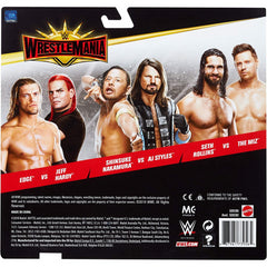 WWE Wrestlemania Battle Pack with Two 6-inch Figures - Seth Rollins vs The Miz