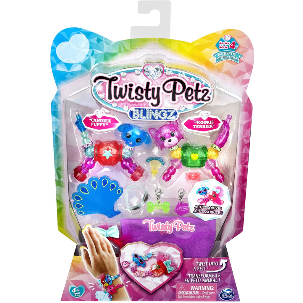 Twisty Petz Blingz Candiez Puppy and Kookie Terrier  20118437 - Maqio
