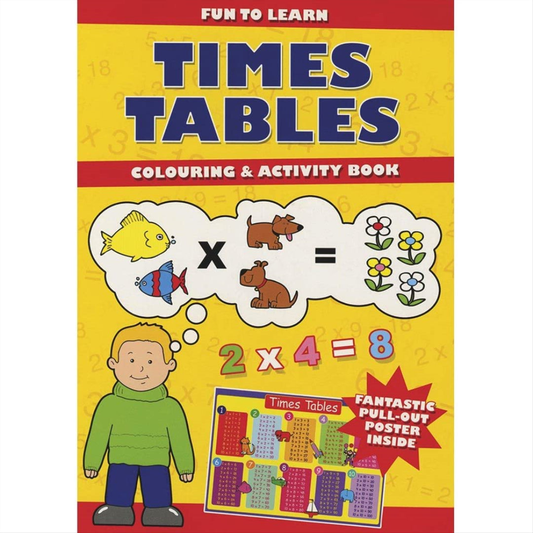 Times Table Activity Book - Maqio