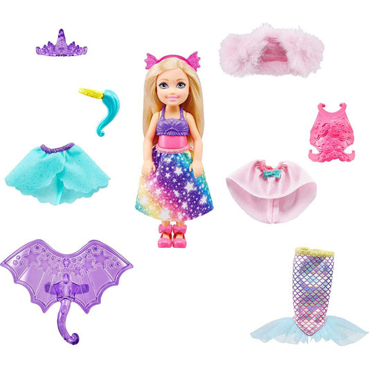 Barbie Dreamtopia Chelsea Doll and Dress Up Set