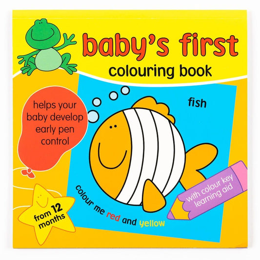 Baby's First Colouring Book (Fish Version) 1974 - Maqio