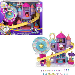 Polly Pocket Funland Theme Park Playset & Mini Dolls from Mattel - Maqio