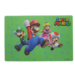 Super Mario Bros Wipeable Place Mats - Set of 4 - Maqio