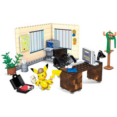 Mega Construx Detective Pikachu Office Construction Set GGK26 - Maqio