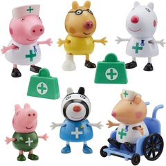 Peppa Pig Doctors and Nurses Figure Pack - Maqio