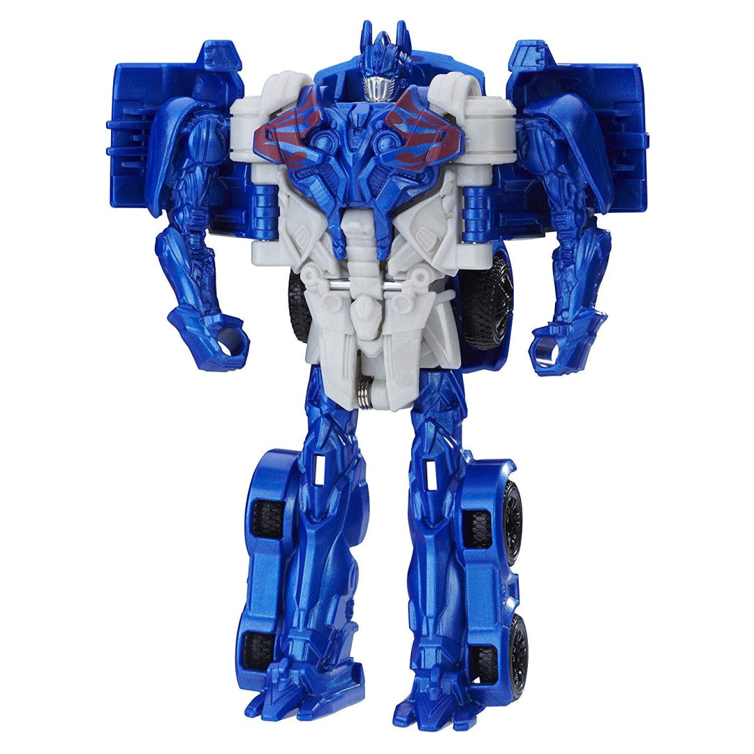 Transformers The Last Knight 1-Step Turbo Changer Optimus Prime Figure - Maqio