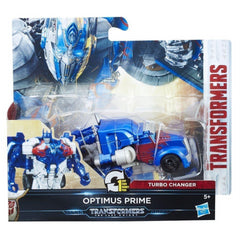 Transformers The Last Knight 1-Step Turbo Changer Optimus Prime Figure - Maqio