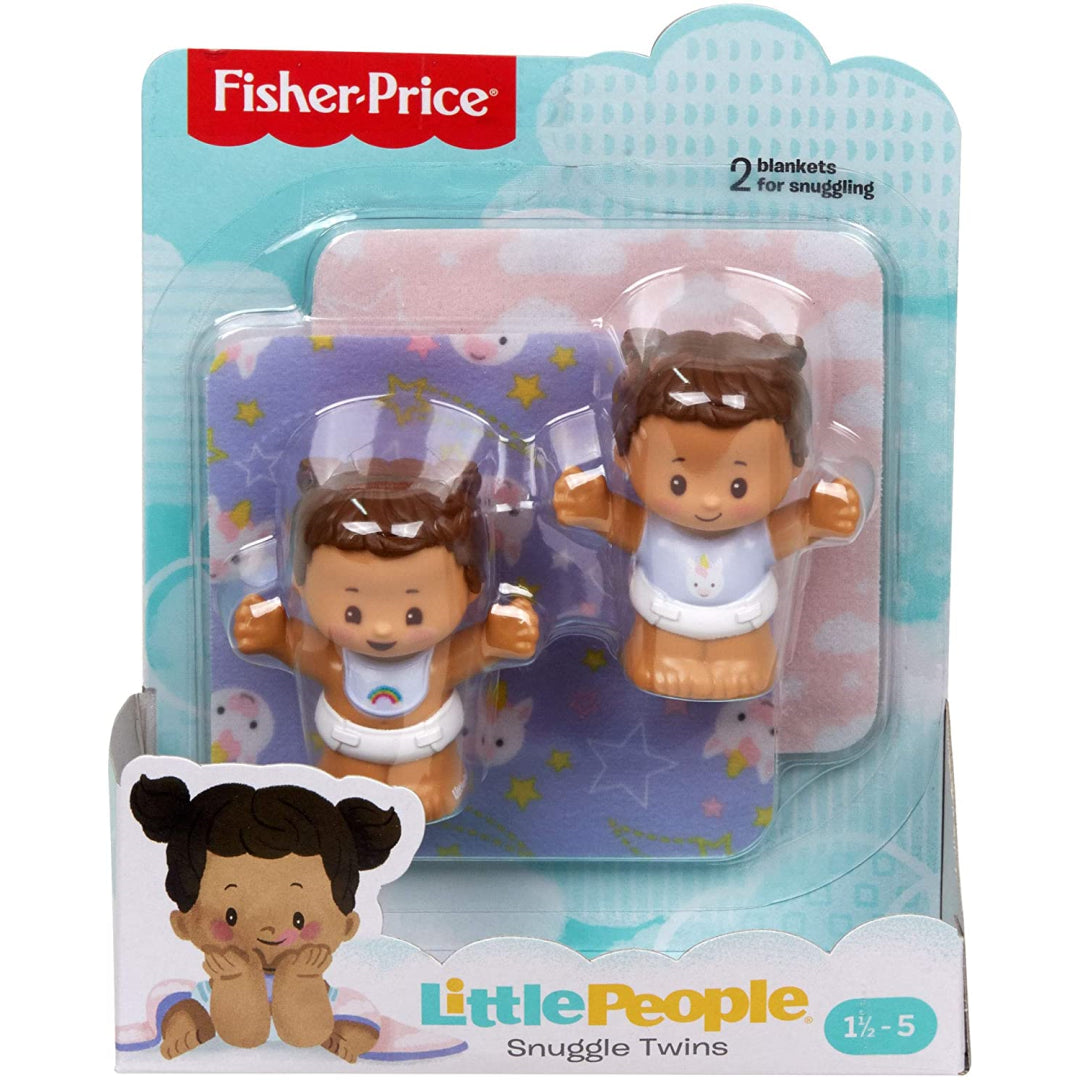Fisher Price Little People Twins + Unicorn Blanket - Maqio