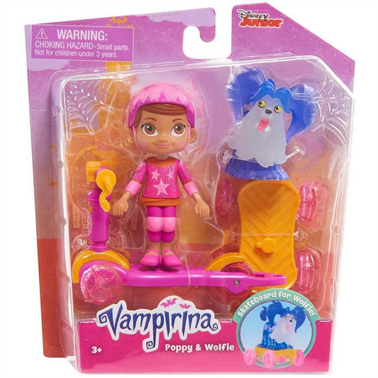 Vampirina Poppy and Wolfie Spooky Scooter Set 78117 - Maqio