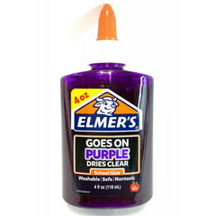 Elmer's Purple School Glue Bottle 118ml  2062243 - Maqio