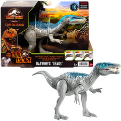 Jurassic World Roar Attack Dinosaur Figure with Movable Joints & Sounds - Baryonyx - Maqio
