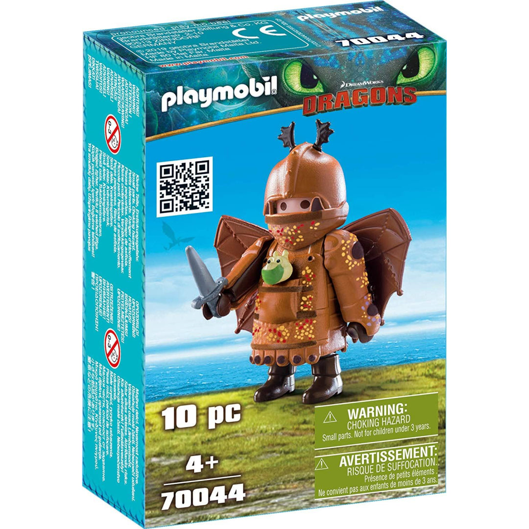 Playmobil DreamWorks Dragons Fishlegs with Flight Suit, Various 70044 - Maqio