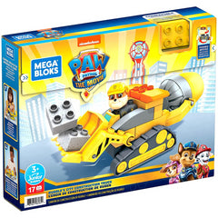 Mega Bloks Paw Patrol The Movie Rubbleâ€™s City Construction Truck - Maqio