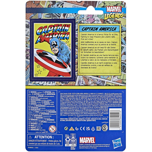 Marvel Legends captain America Retro Action Figure - Maqio