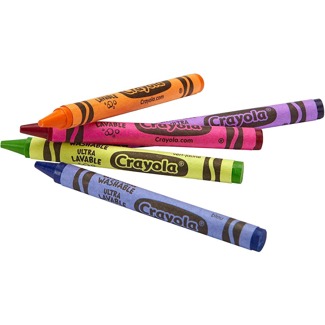 Crayola Ultra- Clean Washable Crayons 24 Pack - Maqio