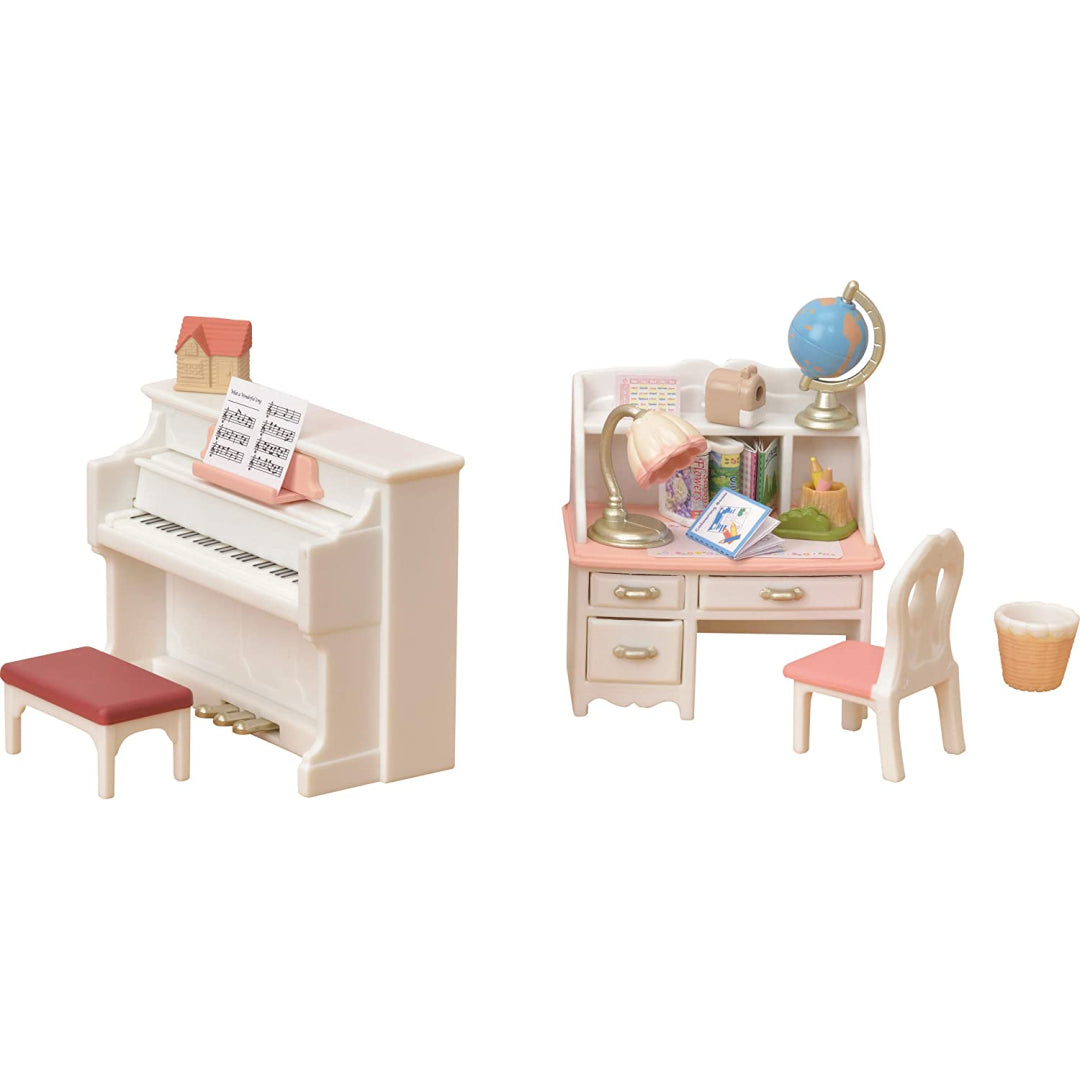 Sylvanian Families Piano and Desk Set - Maqio