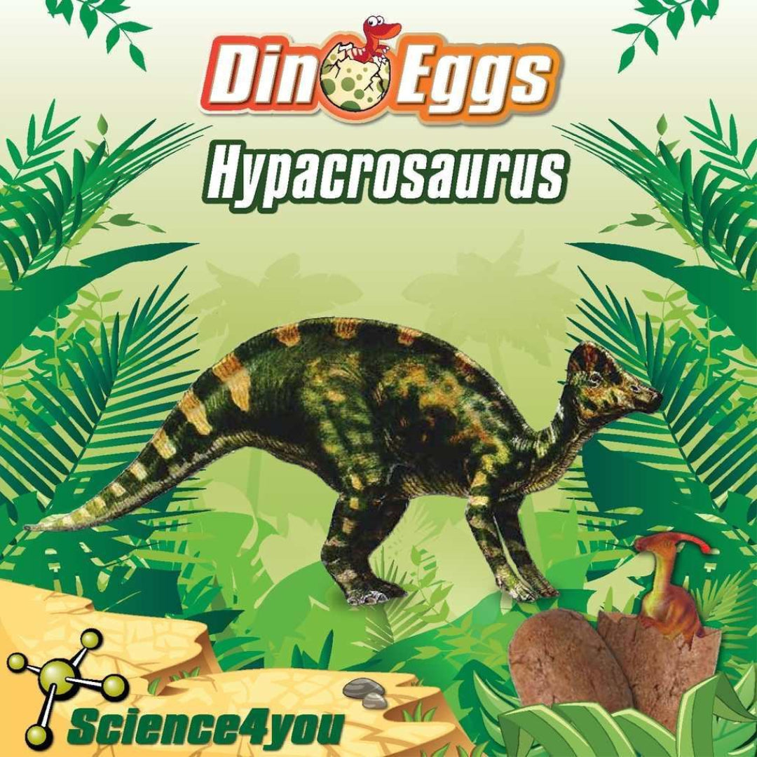 Science4you Dino Eggs - Hypacrosaurus Dinosaur Toy â€¦ - Maqio