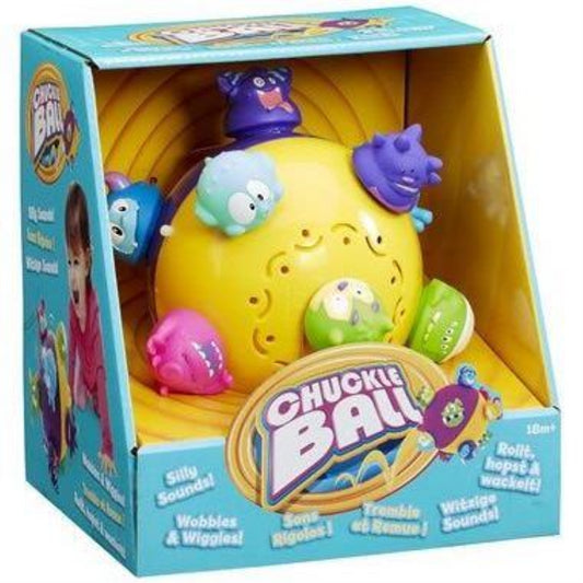 Spinmaster Chuckle Ball Toddler Interactive Toy - Maqio