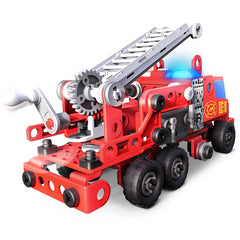 Meccano Junior Fire Engine Kids Construction Playset 6028420 - Maqio