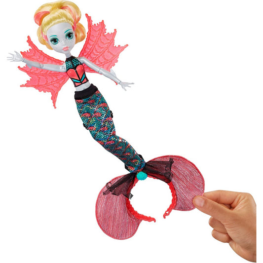 Monster High Ghoul to Mermaid Lagoona Blue Transformation Doll