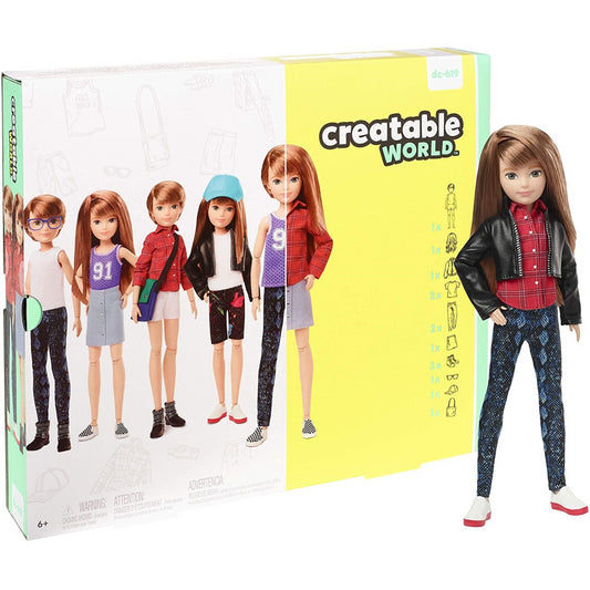 CREATABLE WORLD Deluxe Character Kit Customisable Doll GGG53 - Maqio