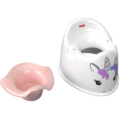 Fisher-Price Potties and Seat with Easy to Clean Removable Bucket
