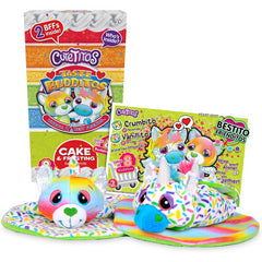 Cutetitos Taste Budditos 2 Pack Cuddly Plush - Cake & Frosting