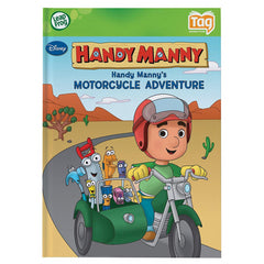 LeapFrog Tag Book: Disney Handy Manny's Motorcycle Adventure (Works with LeapRea - Maqio