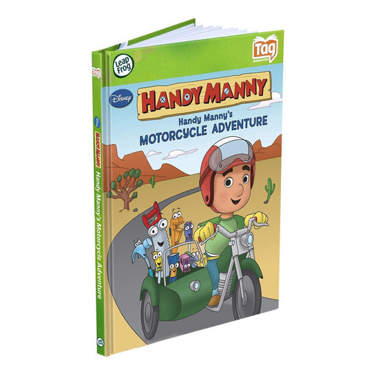 LeapFrog Tag Book: Disney Handy Manny's Motorcycle Adventure (Works with LeapRea - Maqio