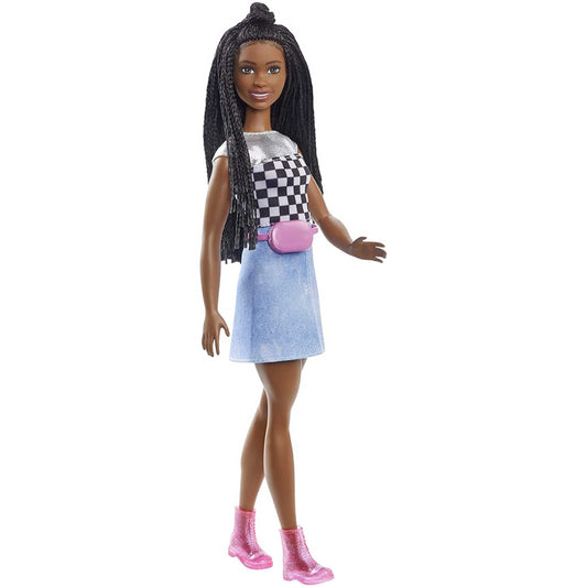 Barbie Big City Big Dreams Braided hair Shimmery Top & Skirt - Maqio